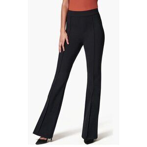 Spanx SPANXsmooth PerfectFit Ponte Flare Pant Women's Sz XL Classic Black
